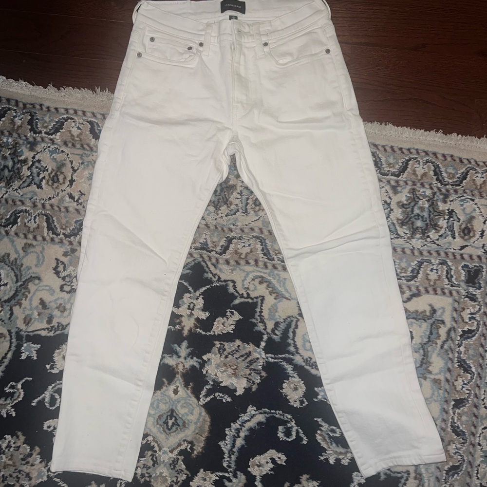 JCrew White Jeans
